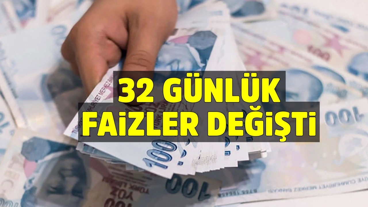 Mevduat faizlerinde son durum 100 bin TL’nin aylık getirisi belli oldu